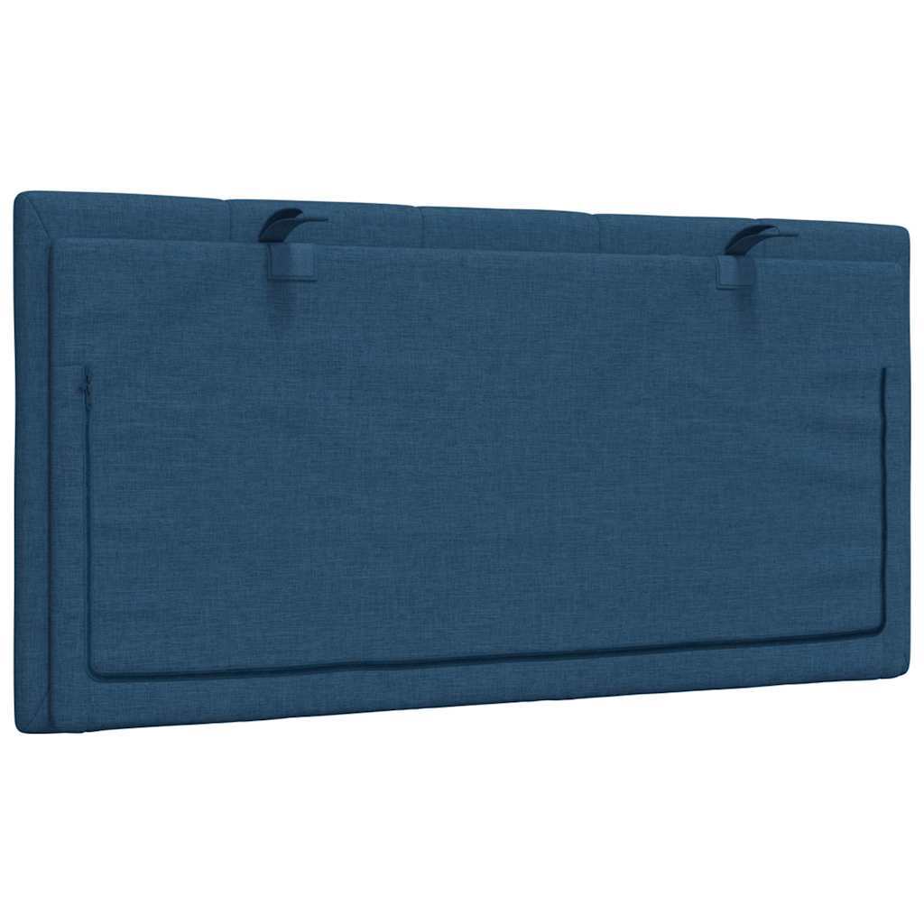 vidaXL Μαξιλάρι για Κεφαλάρι Hanko Μπλε 100 εκ. Υφασμάτινο