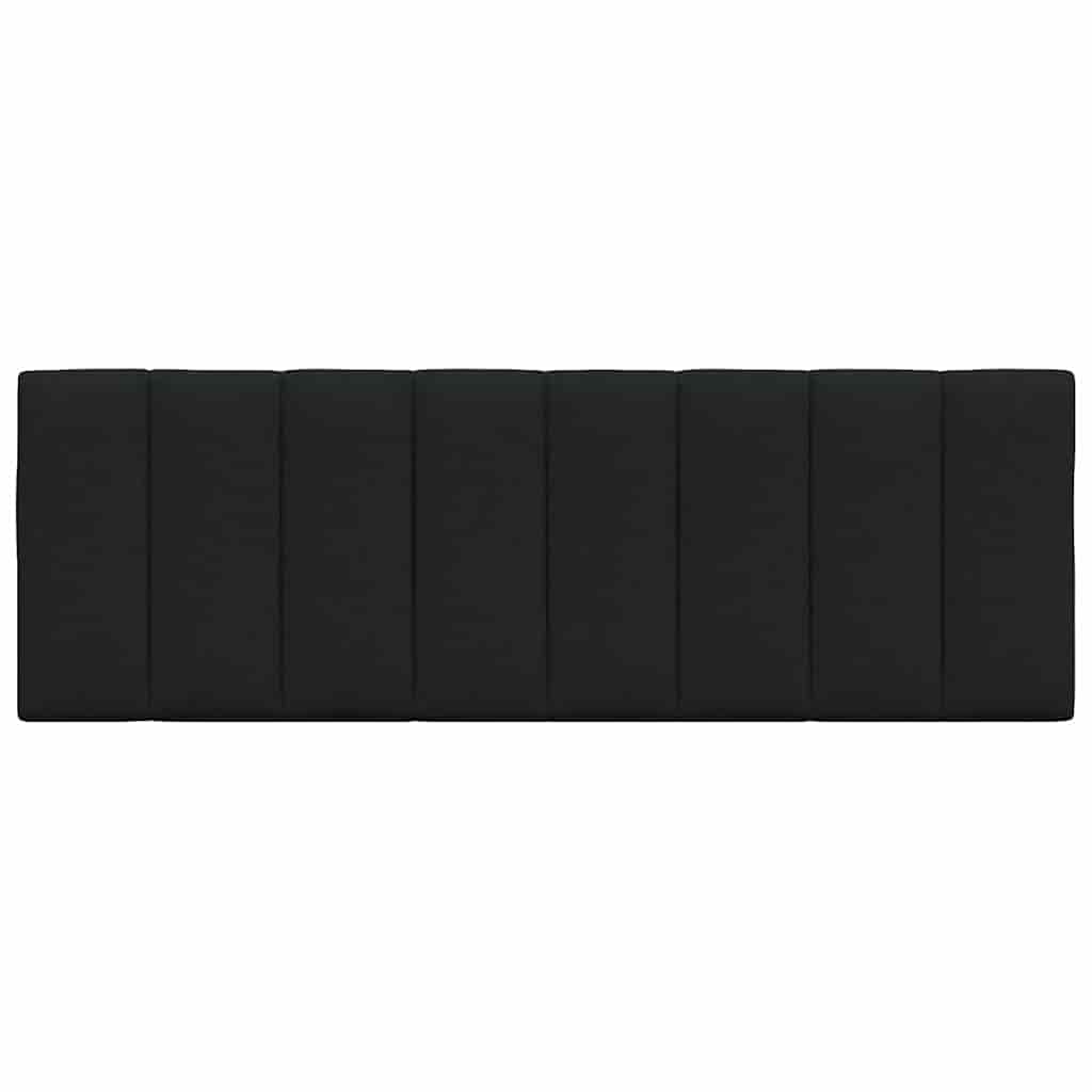 vidaXL Μαξιλάρι για Κεφαλάρι Hanko Μαύρο 120 εκ. Υφασμάτινο