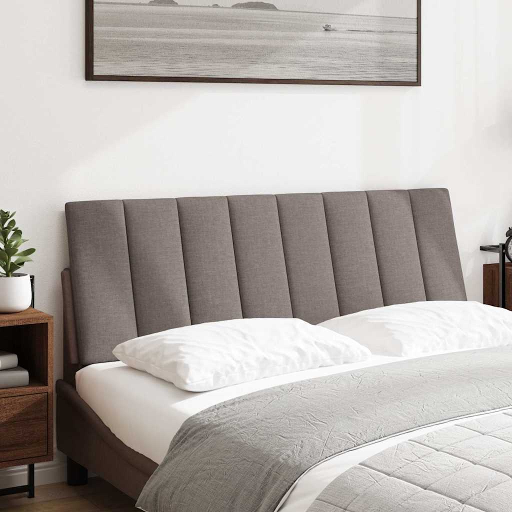 vidaXL Μαξιλάρι για Κεφαλάρι Hanko Taupe 120 εκ. Υφασμάτινο