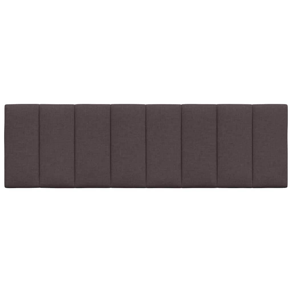 vidaXL Μαξιλάρι για Κεφαλάρι Hanko Σκούρο Καφέ 160 εκ. Υφασμάτινο