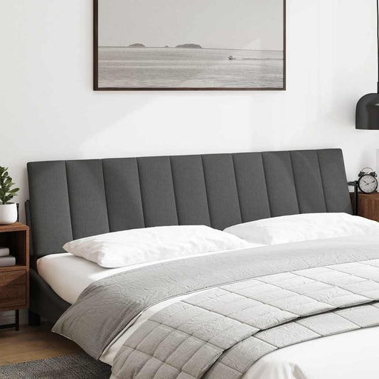 vidaXL Μαξιλάρι για Κεφαλάρι Hanko Σκούρο Γκρι 200 εκ. Υφασμάτινο