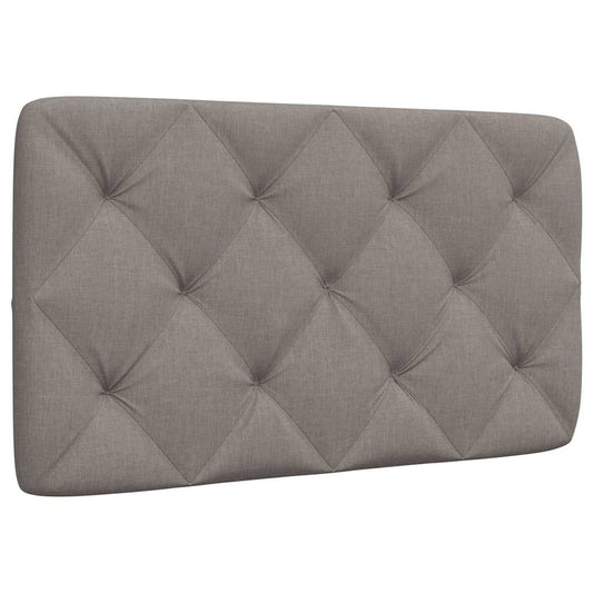 vidaXL Μαξιλάρι για Κεφαλάρι Taupe 80 εκ. Υφασμάτινο