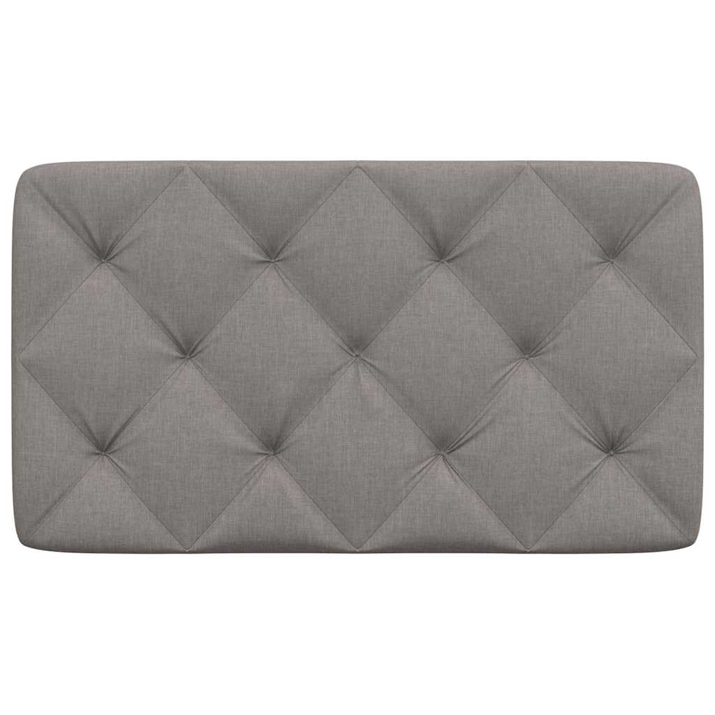 vidaXL Μαξιλάρι για Κεφαλάρι Taupe 80 εκ. Υφασμάτινο