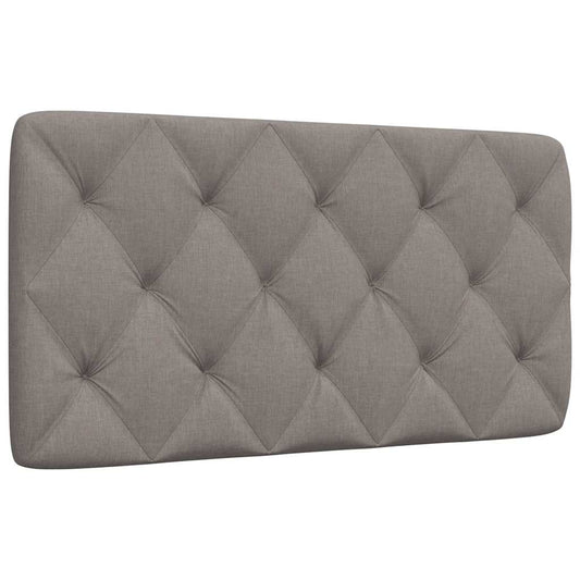 vidaXL Μαξιλάρι για Κεφαλάρι Taupe 100 εκ. Υφασμάτινο