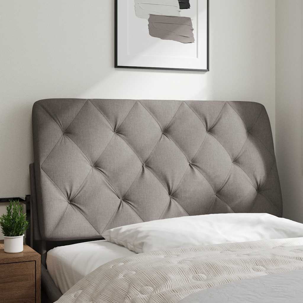 vidaXL Μαξιλάρι για Κεφαλάρι Taupe 100 εκ. Υφασμάτινο