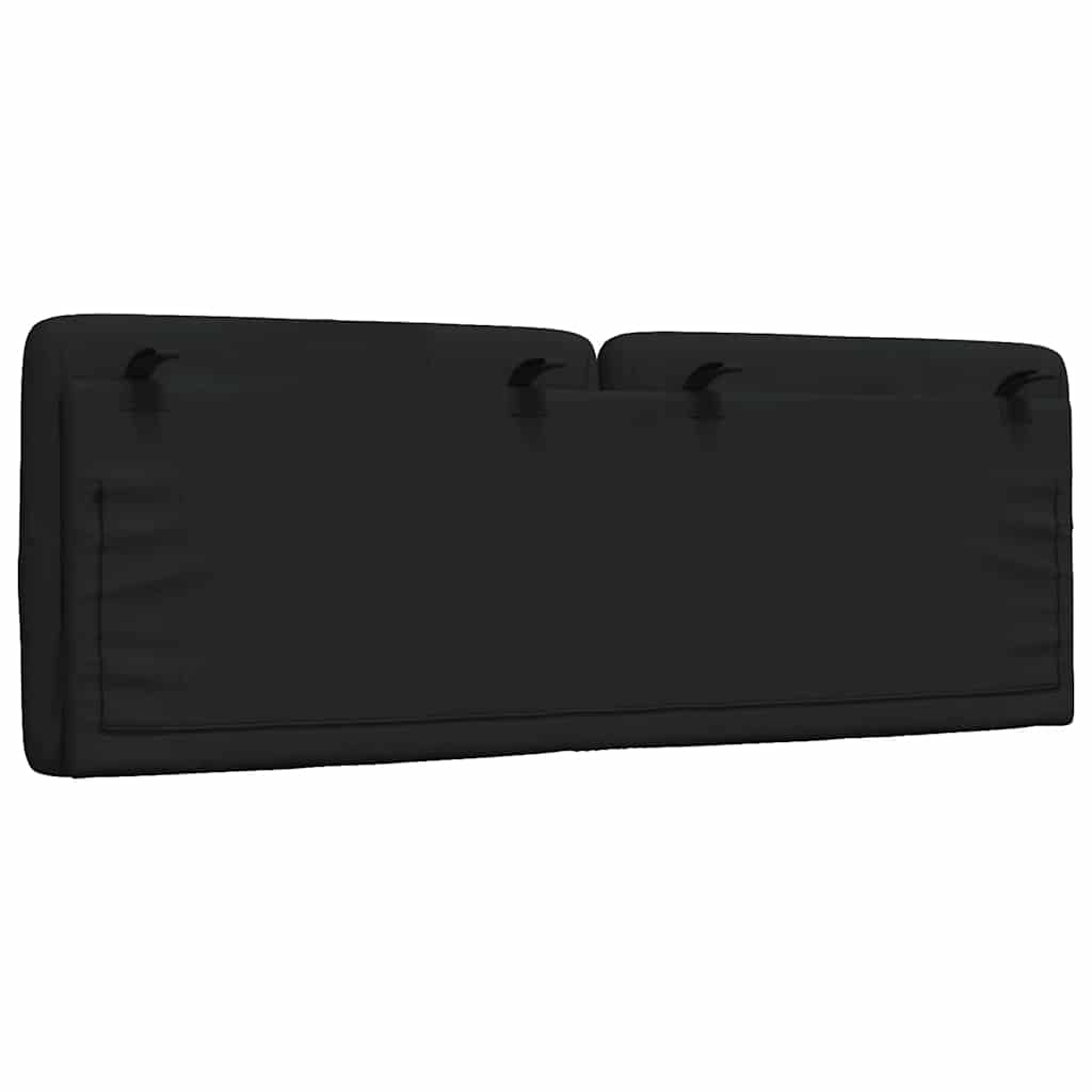 vidaXL Μαξιλάρι για Κεφαλάρι Μαύρο 140 εκ. Υφασμάτινο