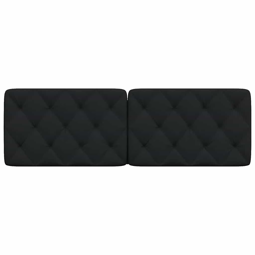 vidaXL Μαξιλάρι για Κεφαλάρι Μαύρο 160 εκ. Υφασμάτινο