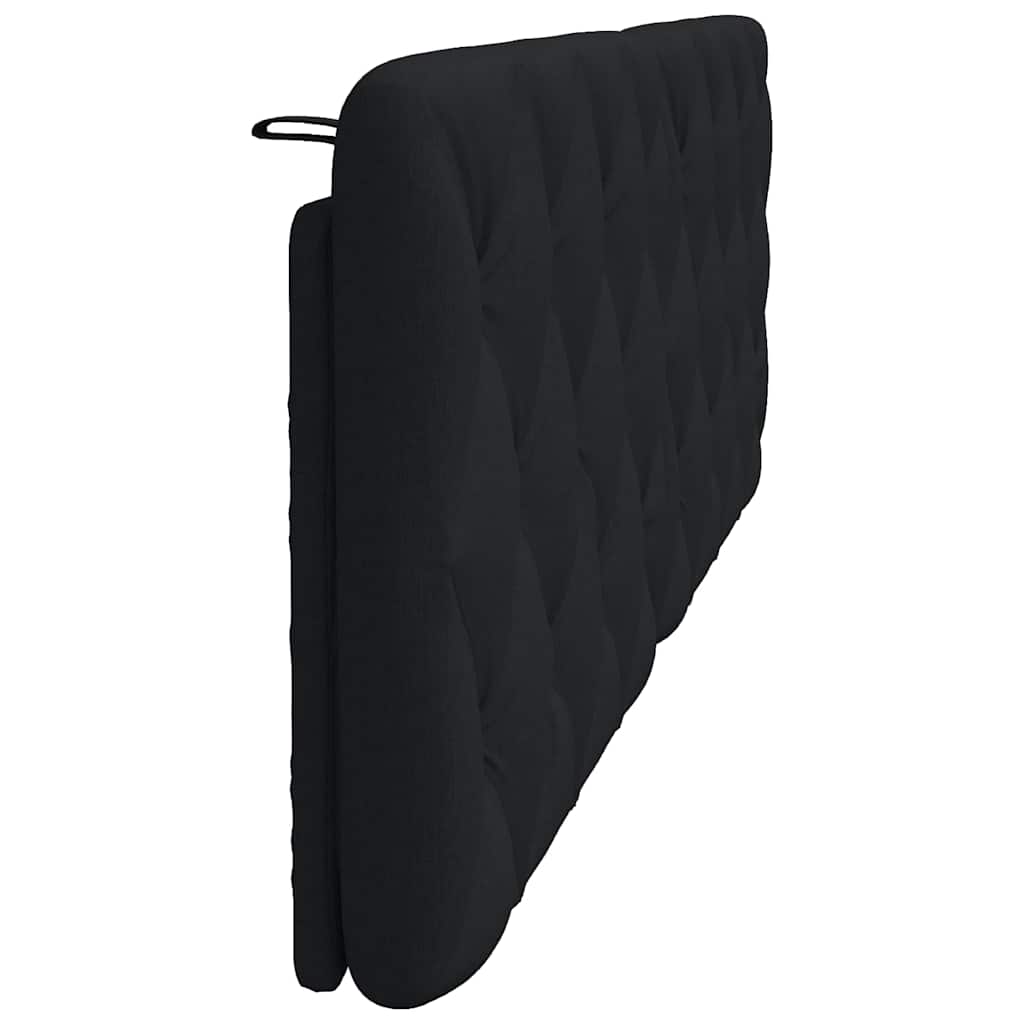 vidaXL Μαξιλάρι για Κεφαλάρι Μαύρο 160 εκ. Υφασμάτινο