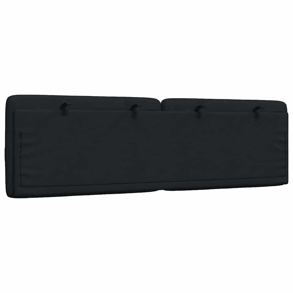 vidaXL Μαξιλάρι για Κεφαλάρι Μαύρο 160 εκ. Υφασμάτινο