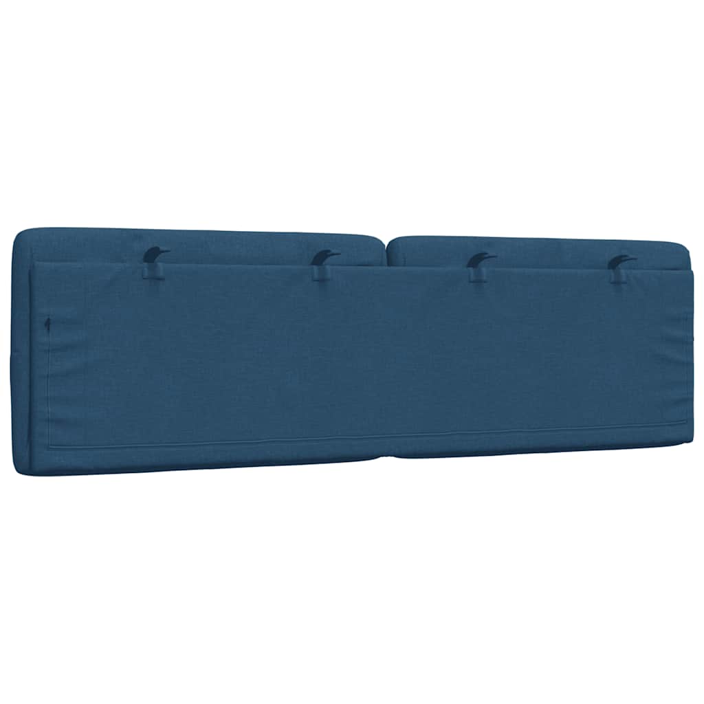 vidaXL Μαξιλάρι για Κεφαλάρι Μπλε 160 εκ. Υφασμάτινο