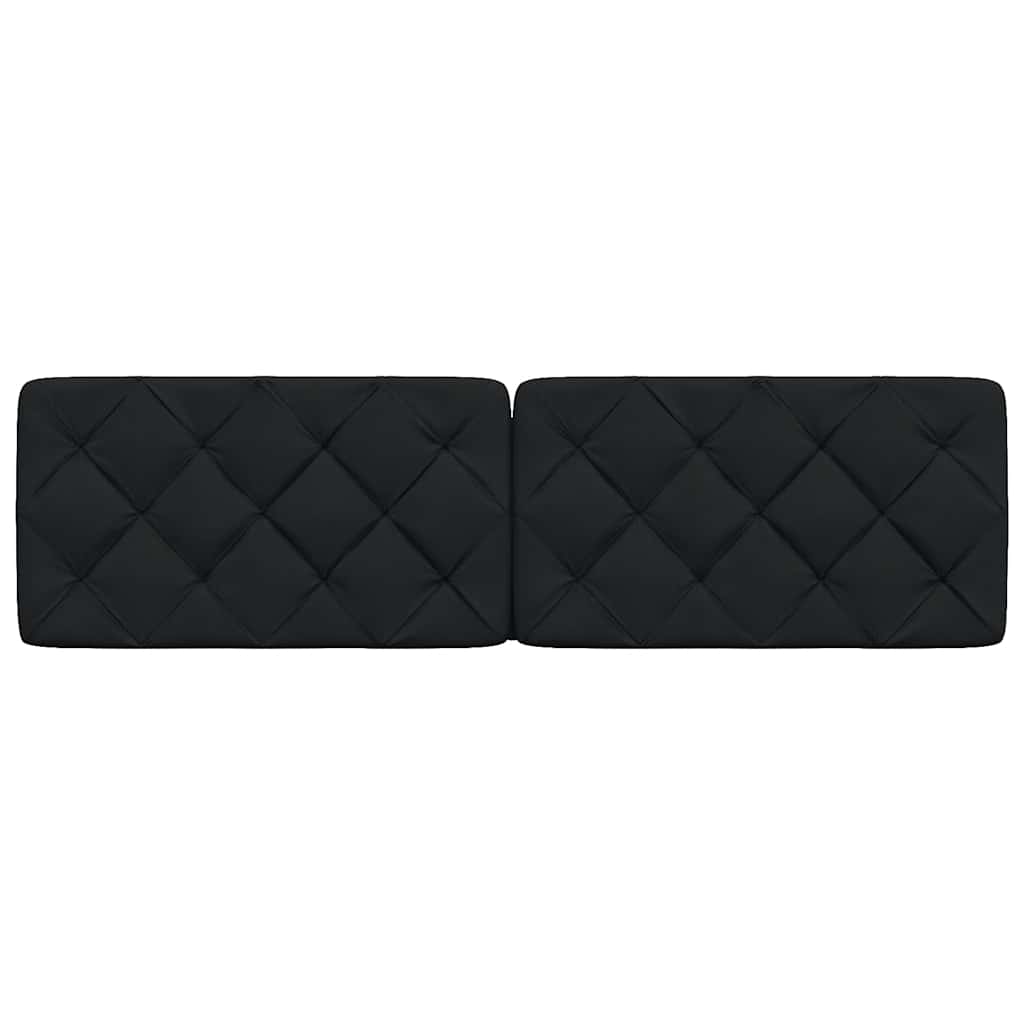 vidaXL Μαξιλάρι για Κεφαλάρι Μαύρο 180 εκ. Υφασμάτινο