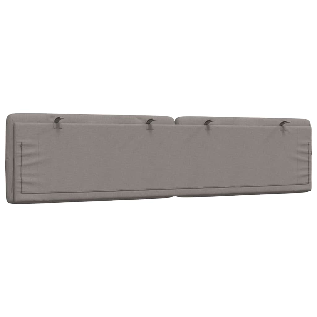 vidaXL Μαξιλάρι για Κεφαλάρι Taupe 200 εκ. Υφασμάτινο