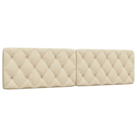 vidaXL Μαξιλάρι για Κεφαλάρι Κρεμ 200 εκ. Υφασμάτινο