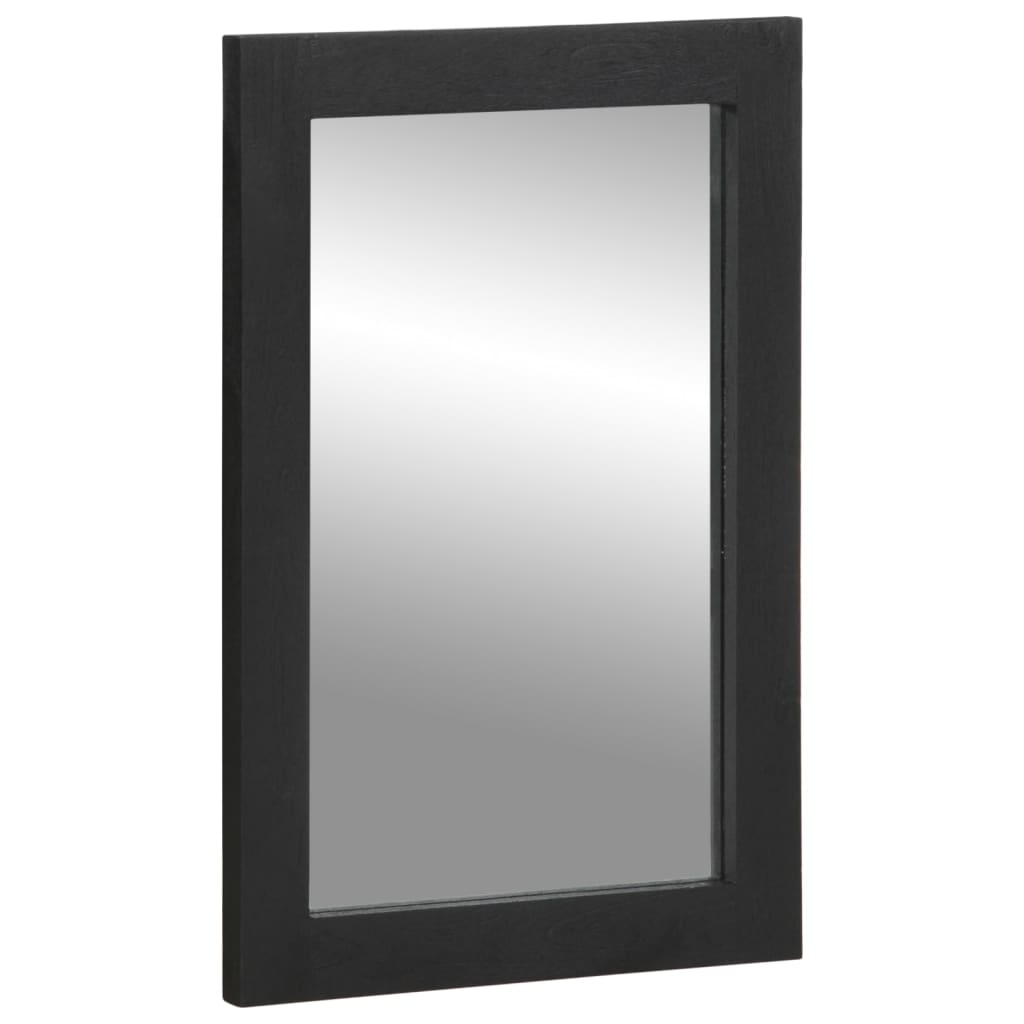 vidaXL Σετ Επίπλων Μπάνιου 3 Τεμαχίων Μαύρο από Τεχν. Ξύλο