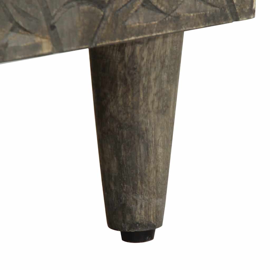 vidaXL 3 τεμαχίων Sideboards ανοιχτό γκρι μασίφ ξύλο Mango