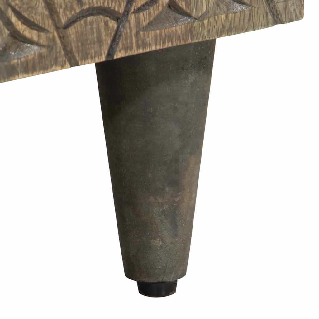 vidaXL Έπιπλα Μπάνιου Σετ 2 Τεμαχίων από Μασίφ Ξύλο Μάνγκο