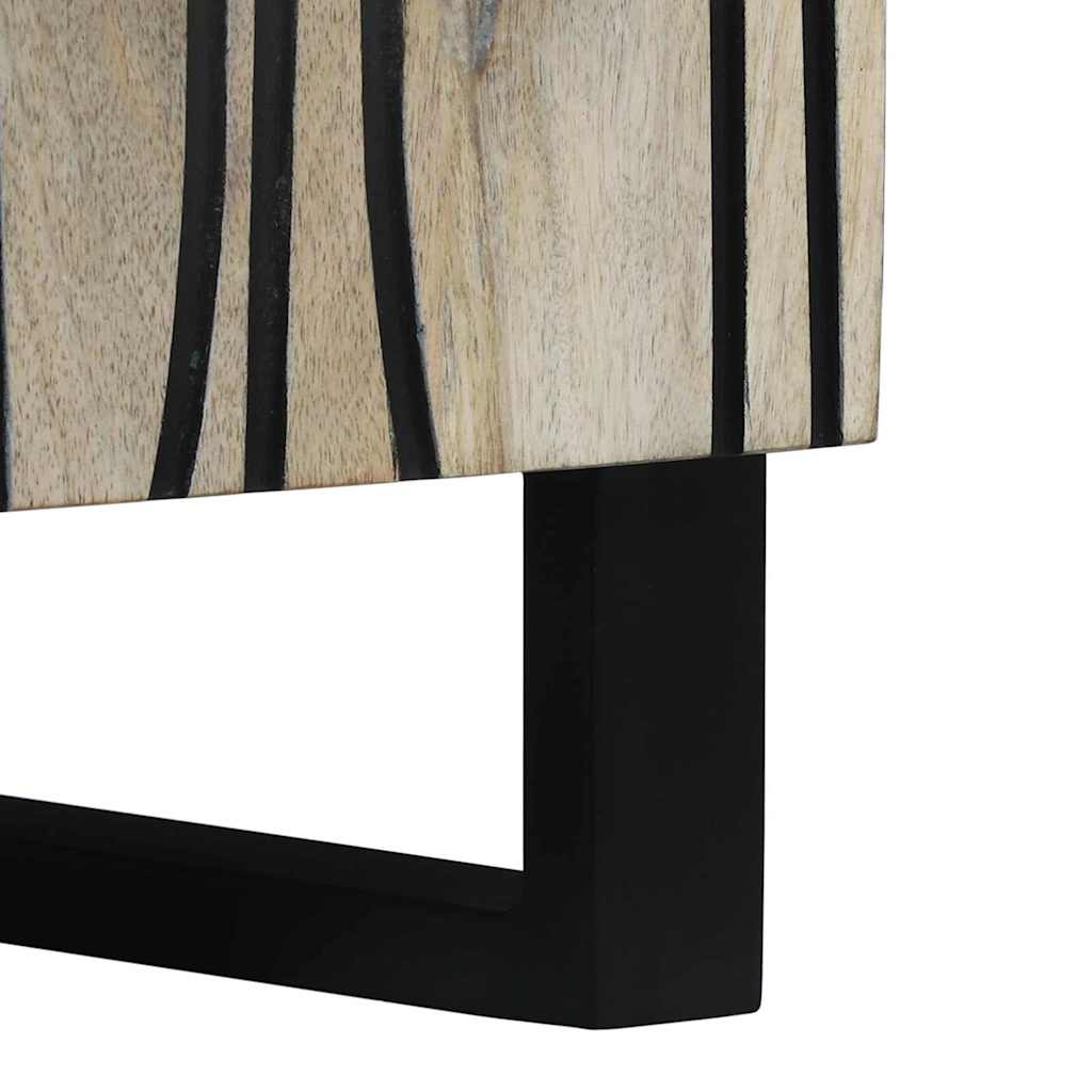 vidaXL Σετ Επίπλων Μπάνιου με συρτάρι 3 pcs Λευκό 180 x 33 x 75 εκ.