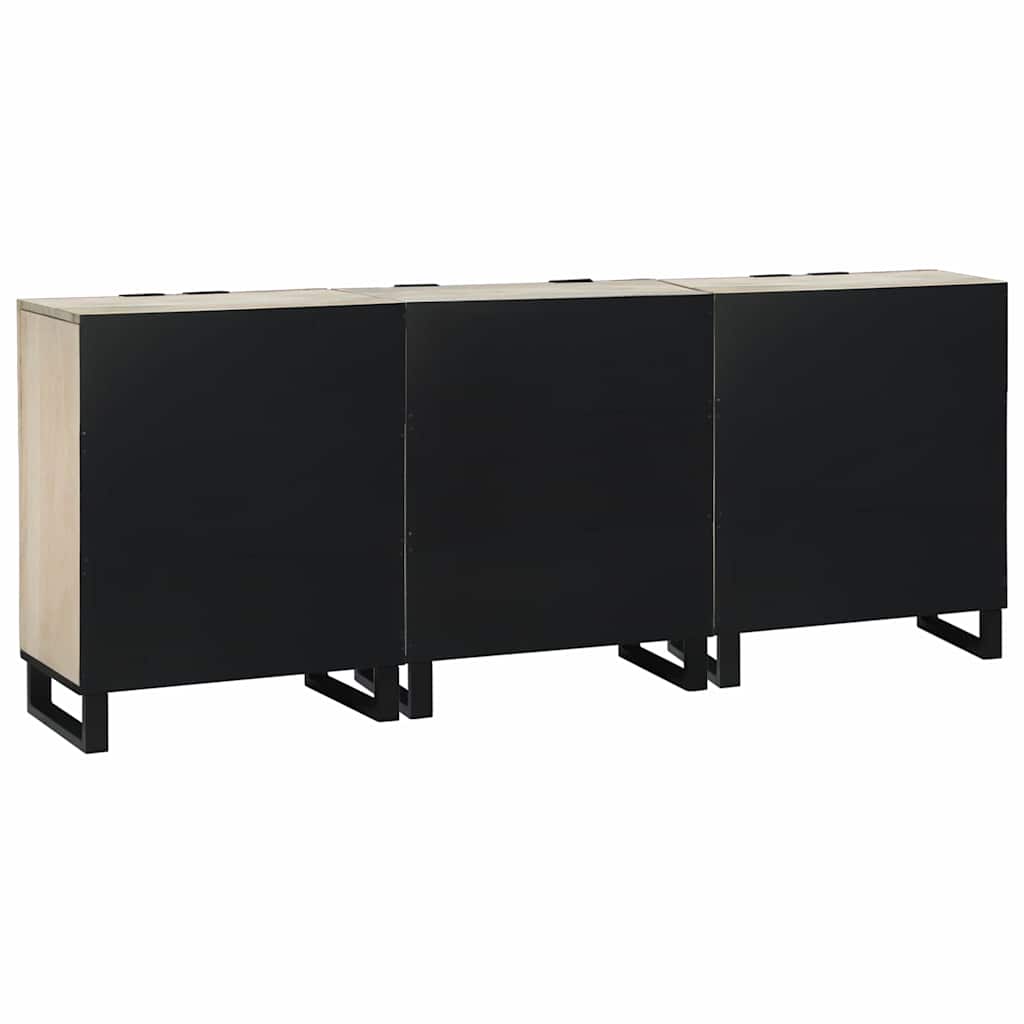 vidaXL Σετ Επίπλων Μπάνιου με συρτάρι 3 pcs Λευκό 180 x 33 x 75 εκ.