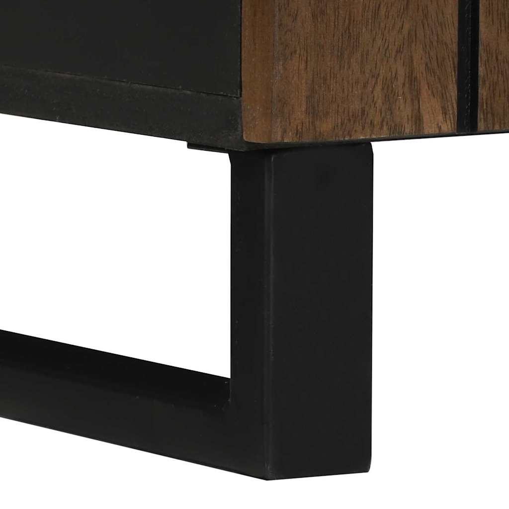 vidaXL Σετ Επίπλων Μπάνιου με ράφι 2 pcs Καρυδί 62 x 33 x 58 εκ.