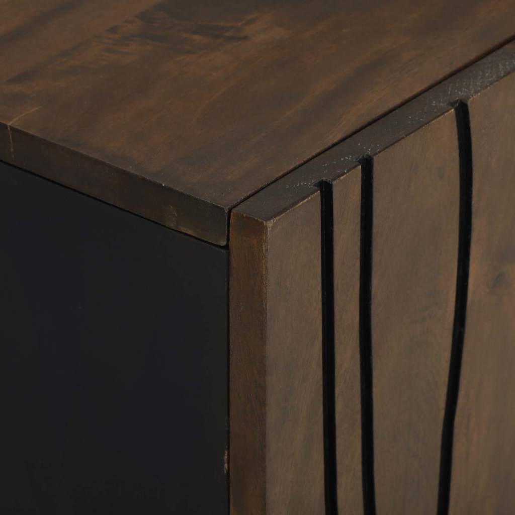 vidaXL Σετ Επίπλων Μπάνιου με ράφι 3 pcs Καφέ καρυδί 38 x 33 x 160 εκ.