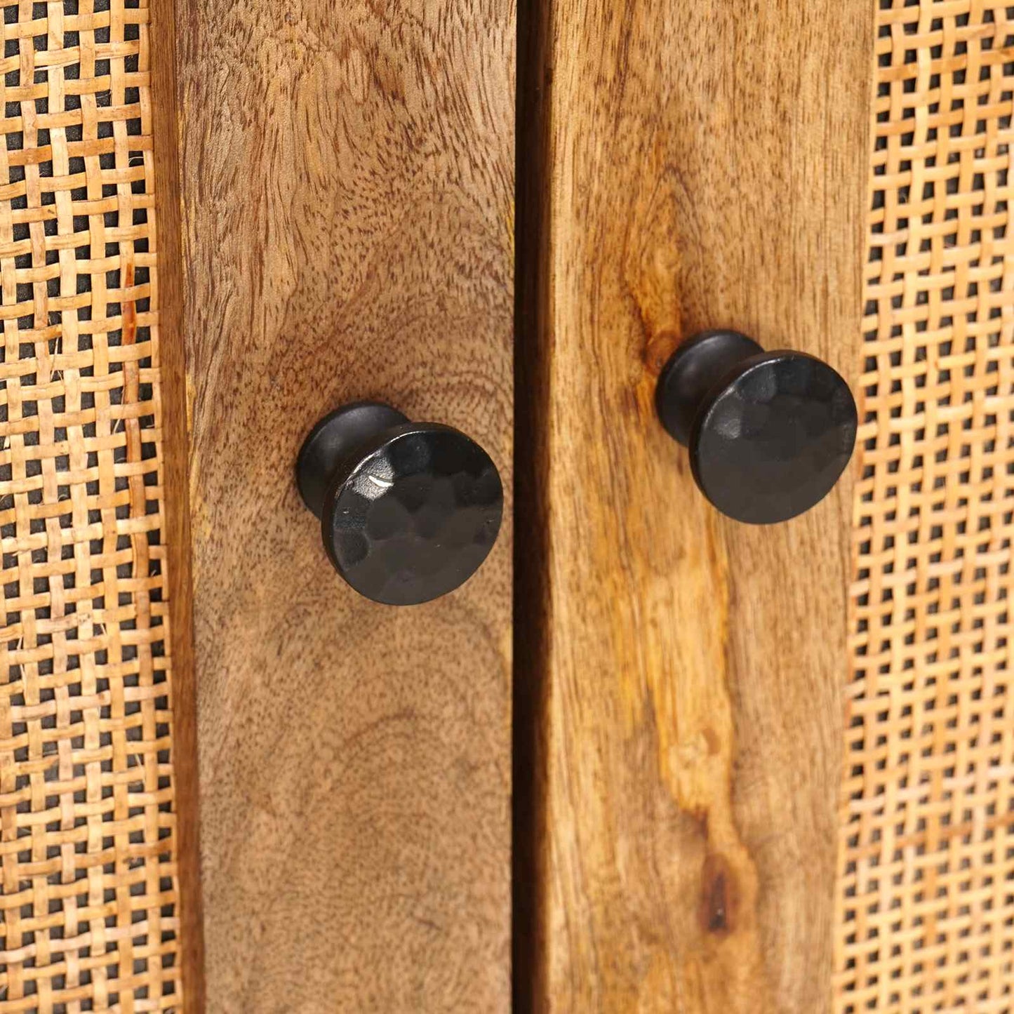 vidaXL Σετ Μπάνιου με αποθήκευση 2 pcs Καφέ Στερεό ξύλο μάνγκο