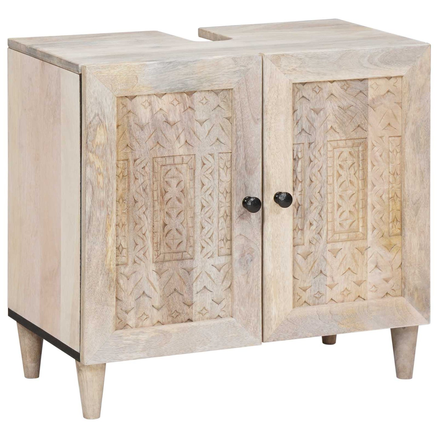 vidaXL Σετ Επίπλων Μπάνιου 3 τμχ. Λευκό 38 x 33 x 160 εκ.