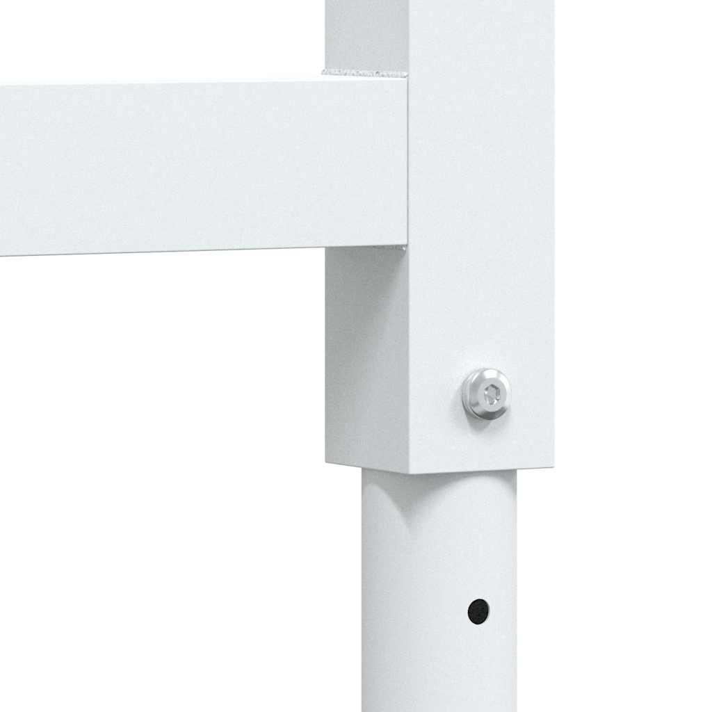 vidaXL πάγκος εργασίας ανοιχτό καφέ 100x60x(71,5-98)cm μασίφ ξύλο δρυς