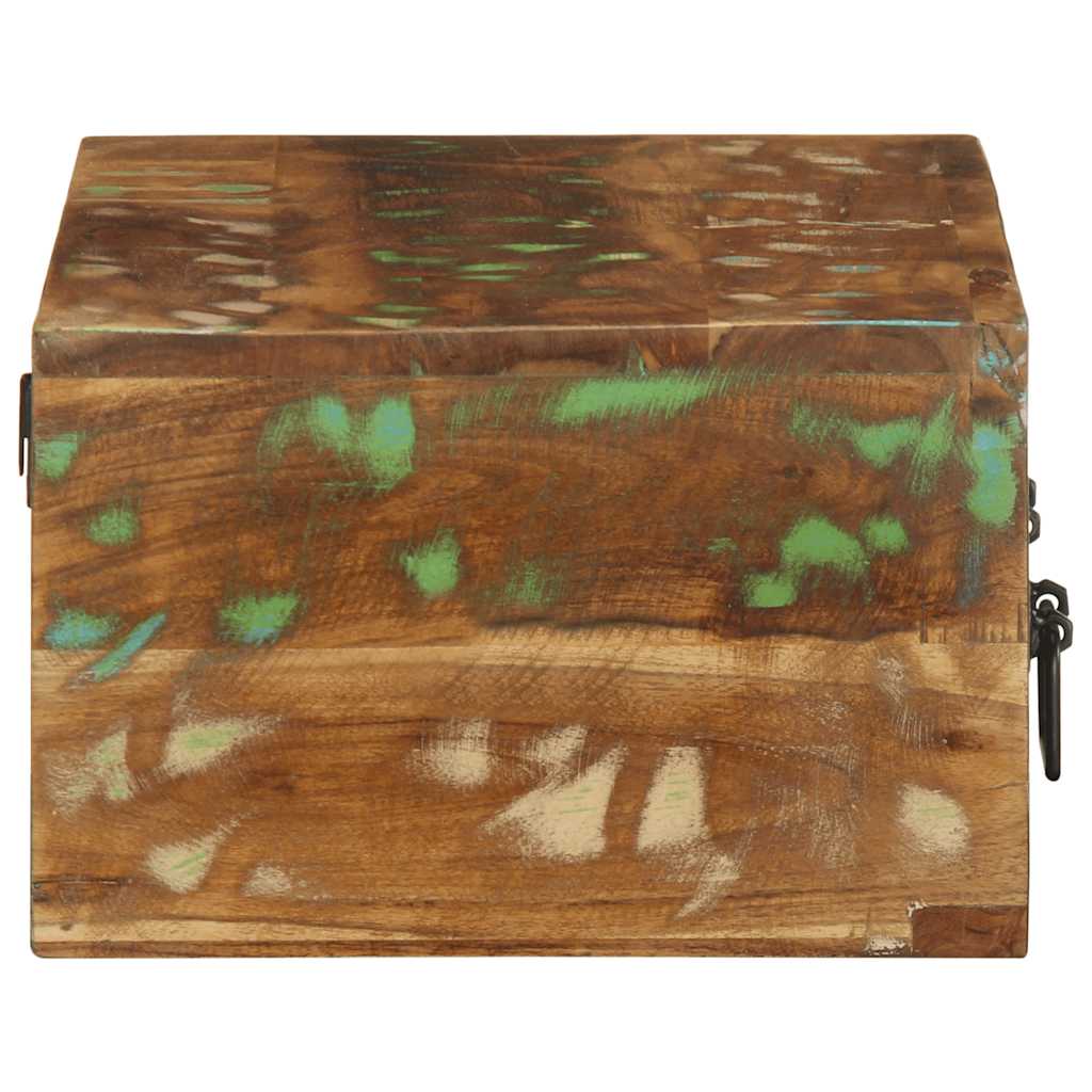 vidaXL Επίτοιχο ντουλάπι τηλεόρασης 60x30x19cm Ξύλο μασίφ αναγεννημένο