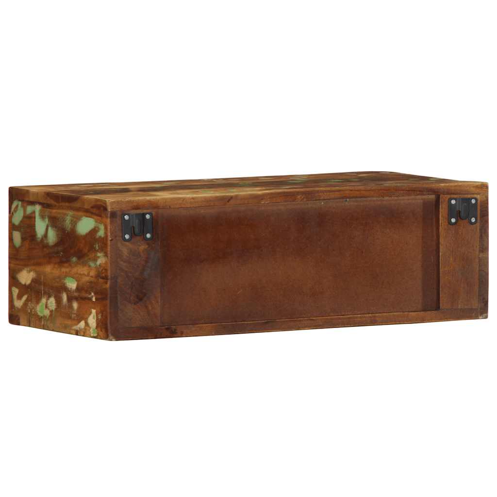 vidaXL Επίτοιχο ντουλάπι τηλεόρασης 60x30x19cm Ξύλο μασίφ αναγεννημένο