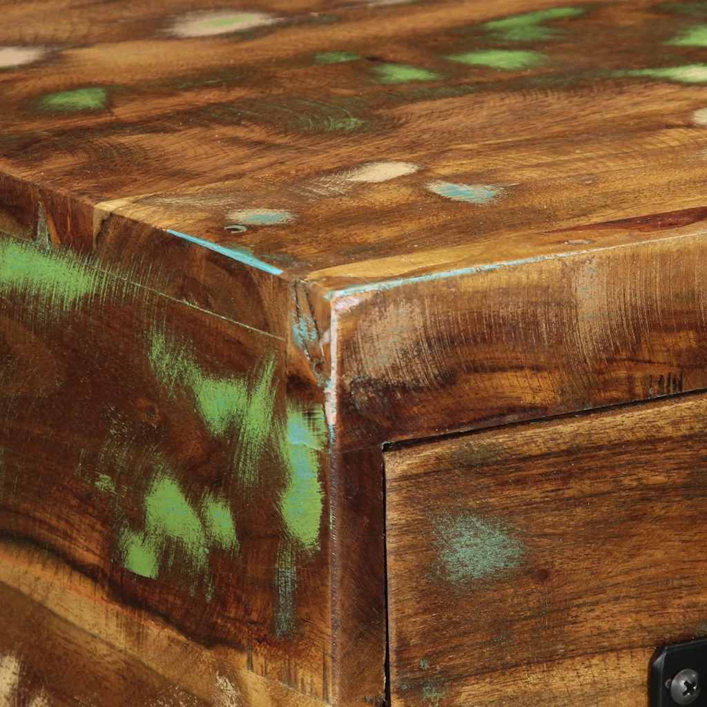 vidaXL Επίτοιχο ντουλάπι τηλεόρασης 60x30x19cm Ξύλο μασίφ αναγεννημένο