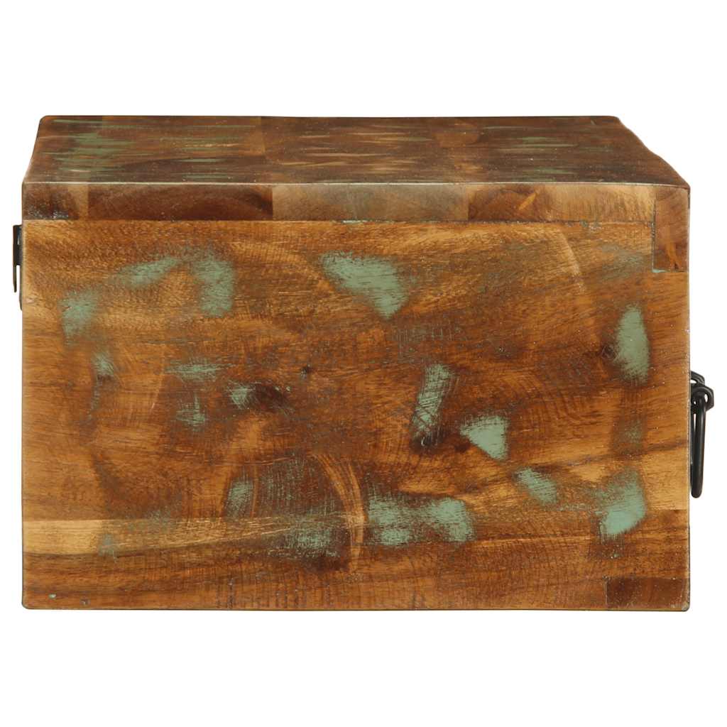 vidaXL Επίτοιχο ντουλάπι τηλεόρασης 80x30x19cm Ξύλο μασίφ αναγεννημένο