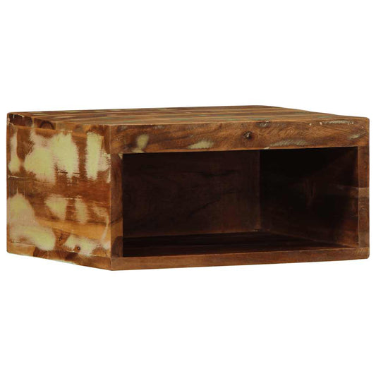 vidaXL Επίτοιχο ντουλάπι τηλεόρασης 40x30x19cm Ξύλο μασίφ αναγεννημένο