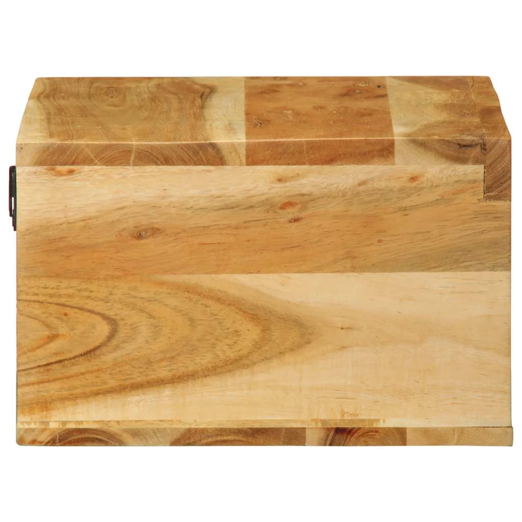 vidaXL Επίτοιχο ντουλάπι τηλεόρασης 40x30x19 cm Μασίφ ξύλο ακακίας