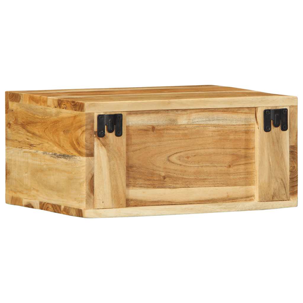 vidaXL Επίτοιχο ντουλάπι τηλεόρασης 40x30x19 cm Μασίφ ξύλο ακακίας