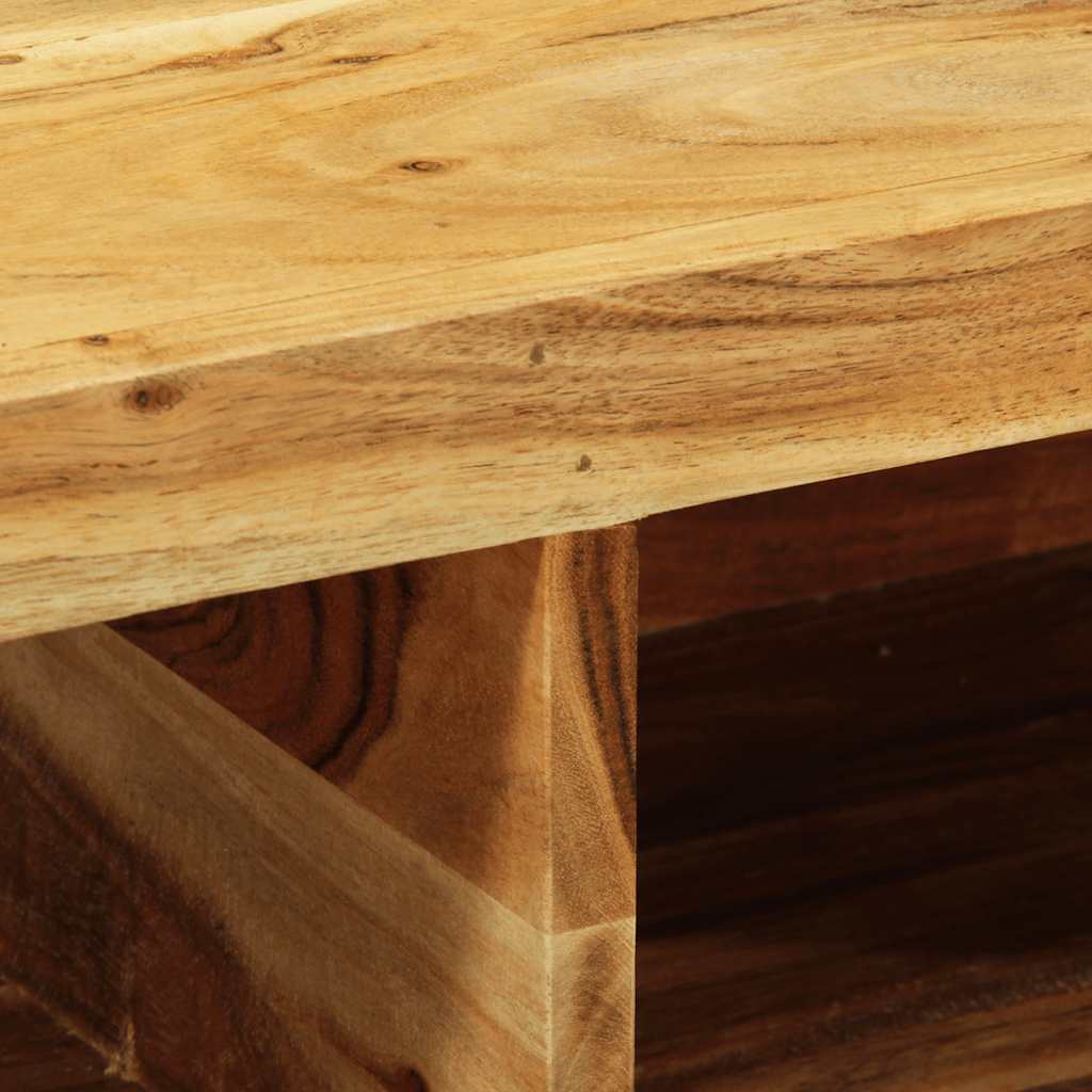 vidaXL Επίτοιχο ντουλάπι τηλεόρασης 60x30x19 cm Μασίφ ξύλο ακακίας