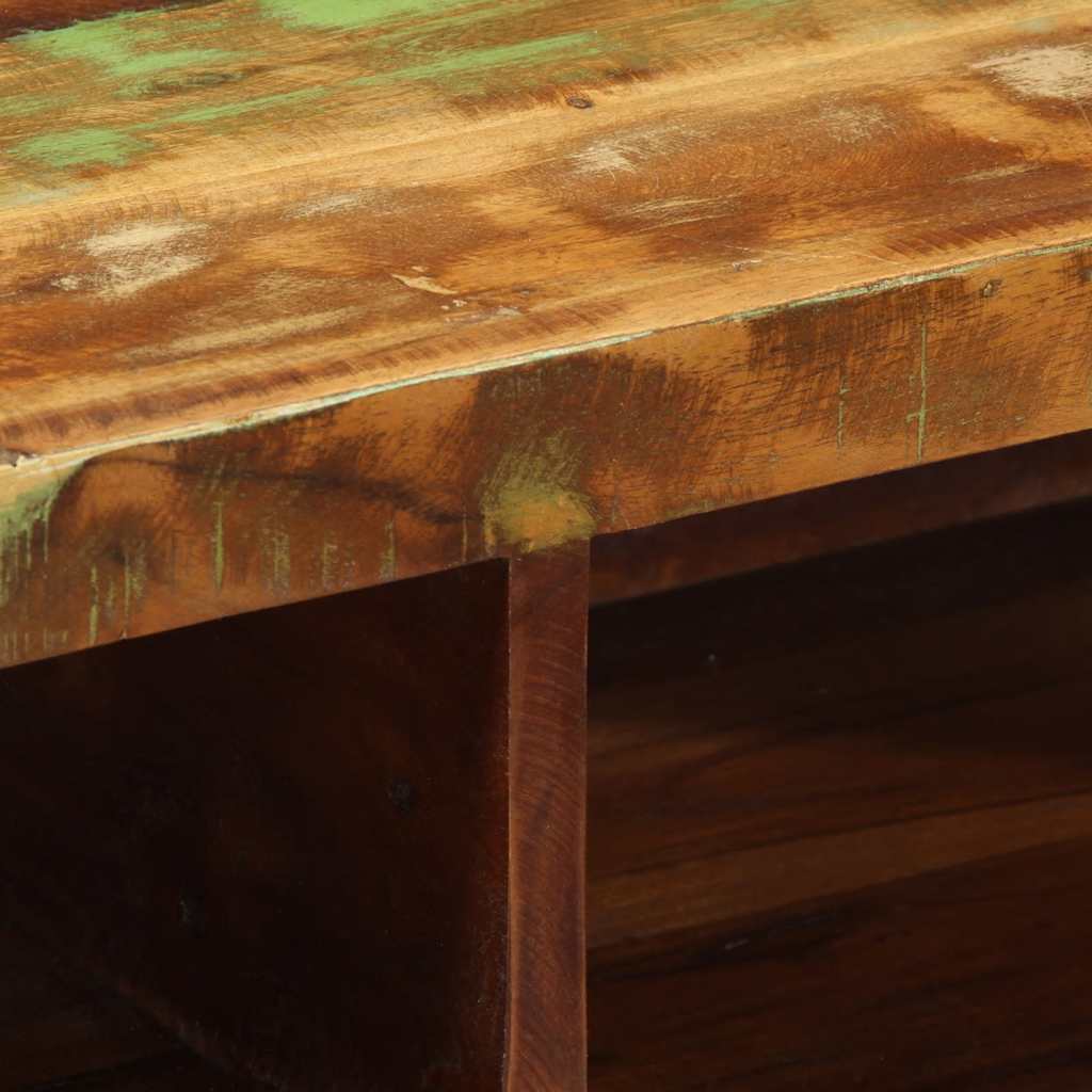 vidaXL Επίτοιχο ντουλάπι τηλεόρασης 80x30x19cm Ξύλο μασίφ αναγεννημένο