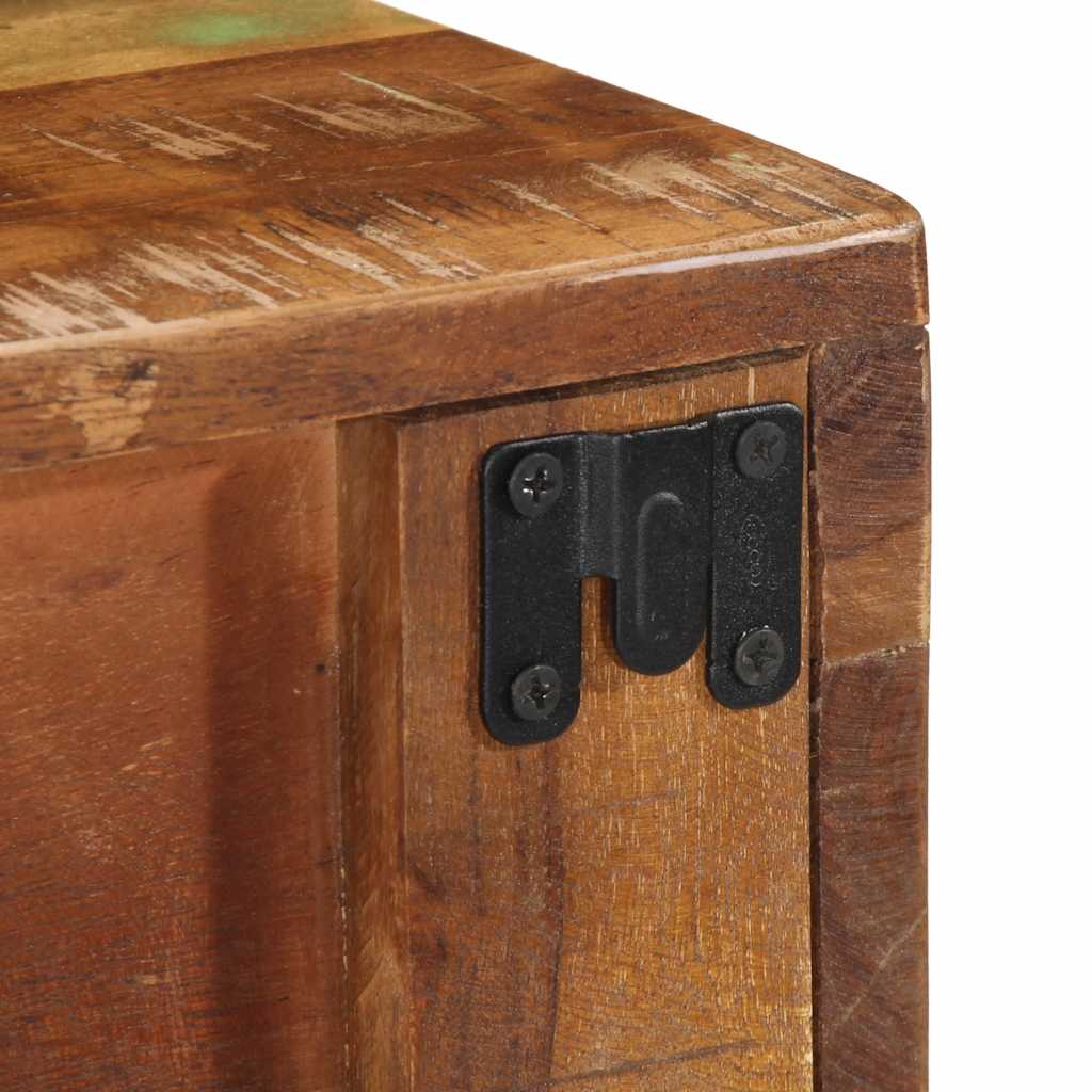 vidaXL Επίτοιχο ντουλάπι τηλεόρασης 80x30x19cm Ξύλο μασίφ αναγεννημένο