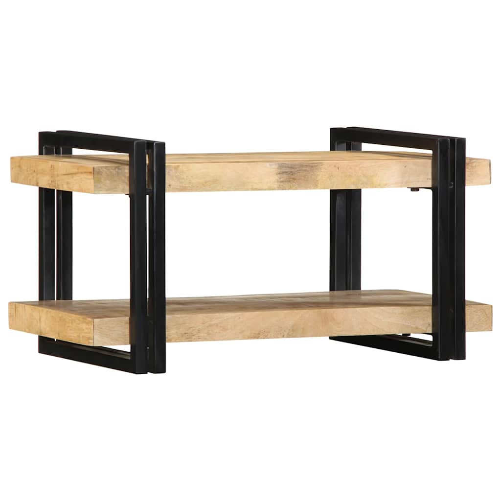vidaXL Ράφι τοίχου 70x33x35 cm Στερεό ακατέργαστο ξύλο Mango