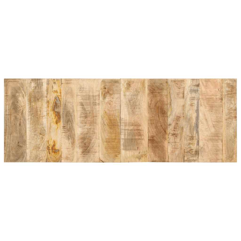 vidaXL κεφαλάρι 140 cm μασίφ ακατέργαστο ξύλο Mango