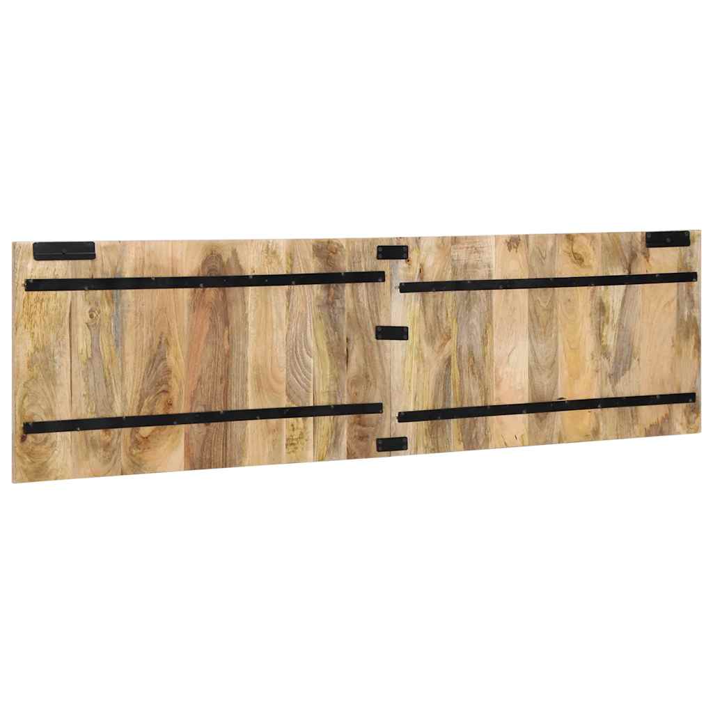 vidaXL κεφαλάρι 180 cm μασίφ ακατέργαστο ξύλο Mango