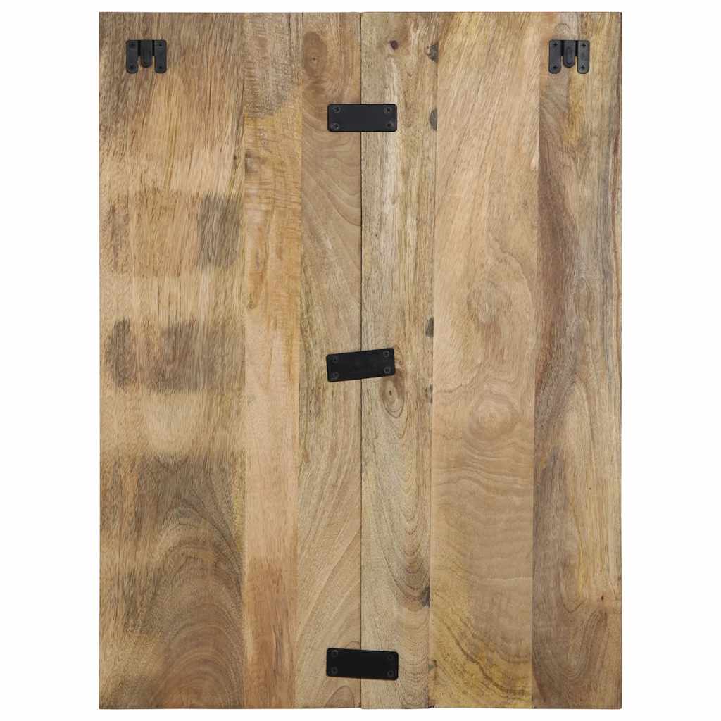 vidaXL Κομοδίνο 60x32x80 cm Στερεό ακατέργαστο ξύλο Μάνγκο