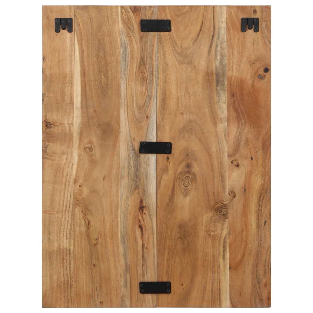 vidaXL Κομοδίνο 60x32x80 εκ. από Μασίφ Ξύλο Ακακίας