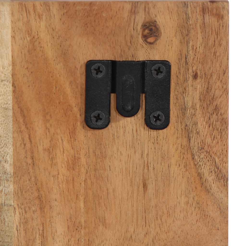 vidaXL Κομοδίνο 60x32x80 εκ. από Μασίφ Ξύλο Ακακίας