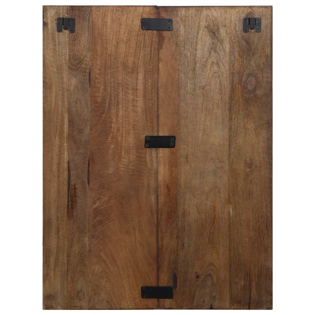 vidaXL Κομοδίνο Πολύχρωμο ντουλάπι 60x32x80cm Στερεό ξύλο αναγεννημένο