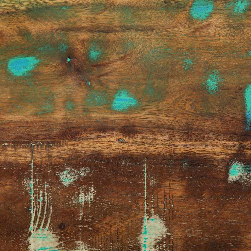 vidaXL Κομοδίνο Πολύχρωμο ντουλάπι 60x32x80cm Στερεό ξύλο αναγεννημένο