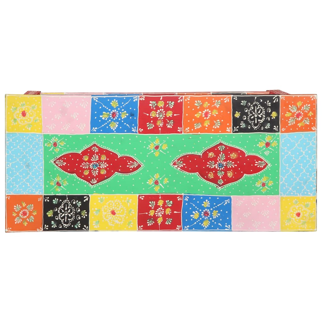 vidaXL Τραπέζι κονσόλας με συρτάρι Πολύχρωμο 80 x 35 x 76 εκ