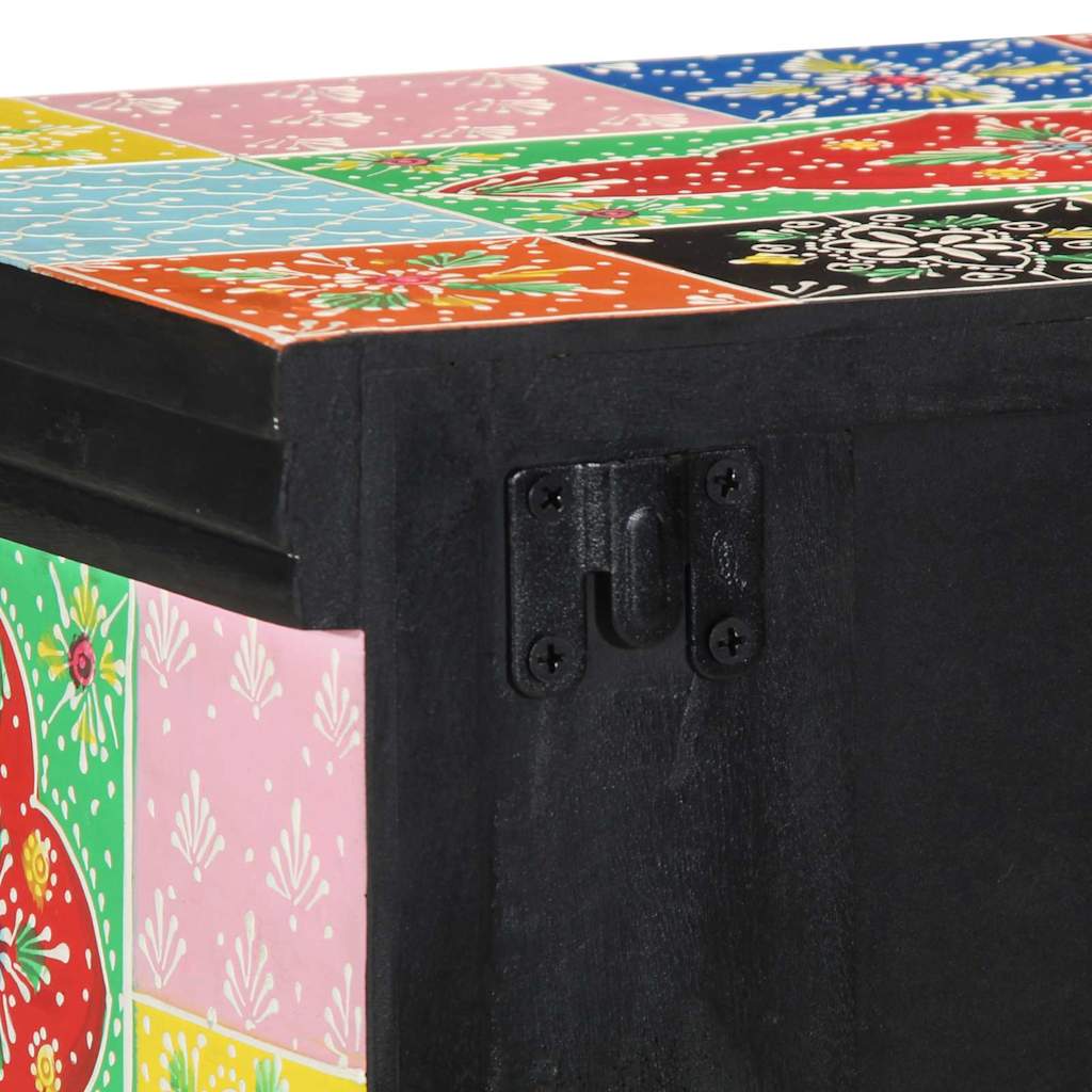 vidaXL Ντουλάπι TV Πολύχρωμο 80 x 30 x 22 εκ Επεξεργασμένο ξύλο