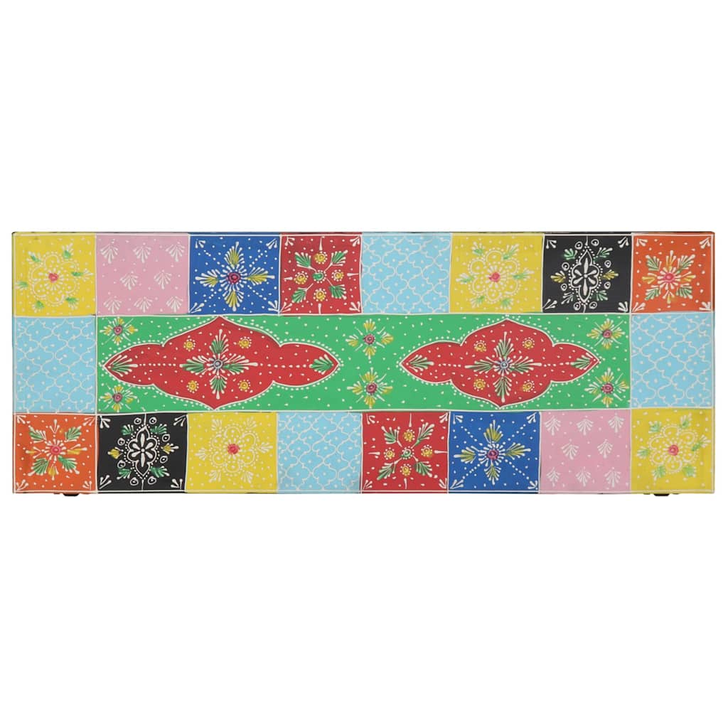 vidaXL Ντουλάπι TV Πολύχρωμο 80 x 30 x 22 εκ Επεξεργασμένο ξύλο