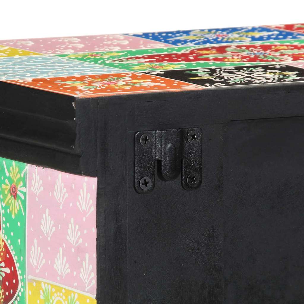 vidaXL Ντουλάπι TV Πολύχρωμο 100 x 30 x 22 εκ Επεξεργασμένο ξύλο