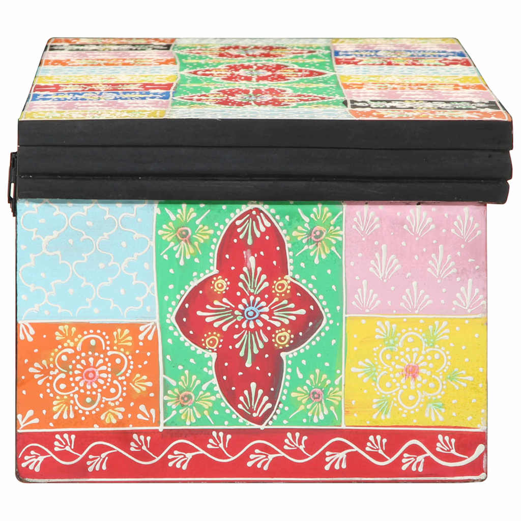 vidaXL Ντουλάπι TV Πολύχρωμο 100 x 30 x 22 εκ Επεξεργασμένο ξύλο